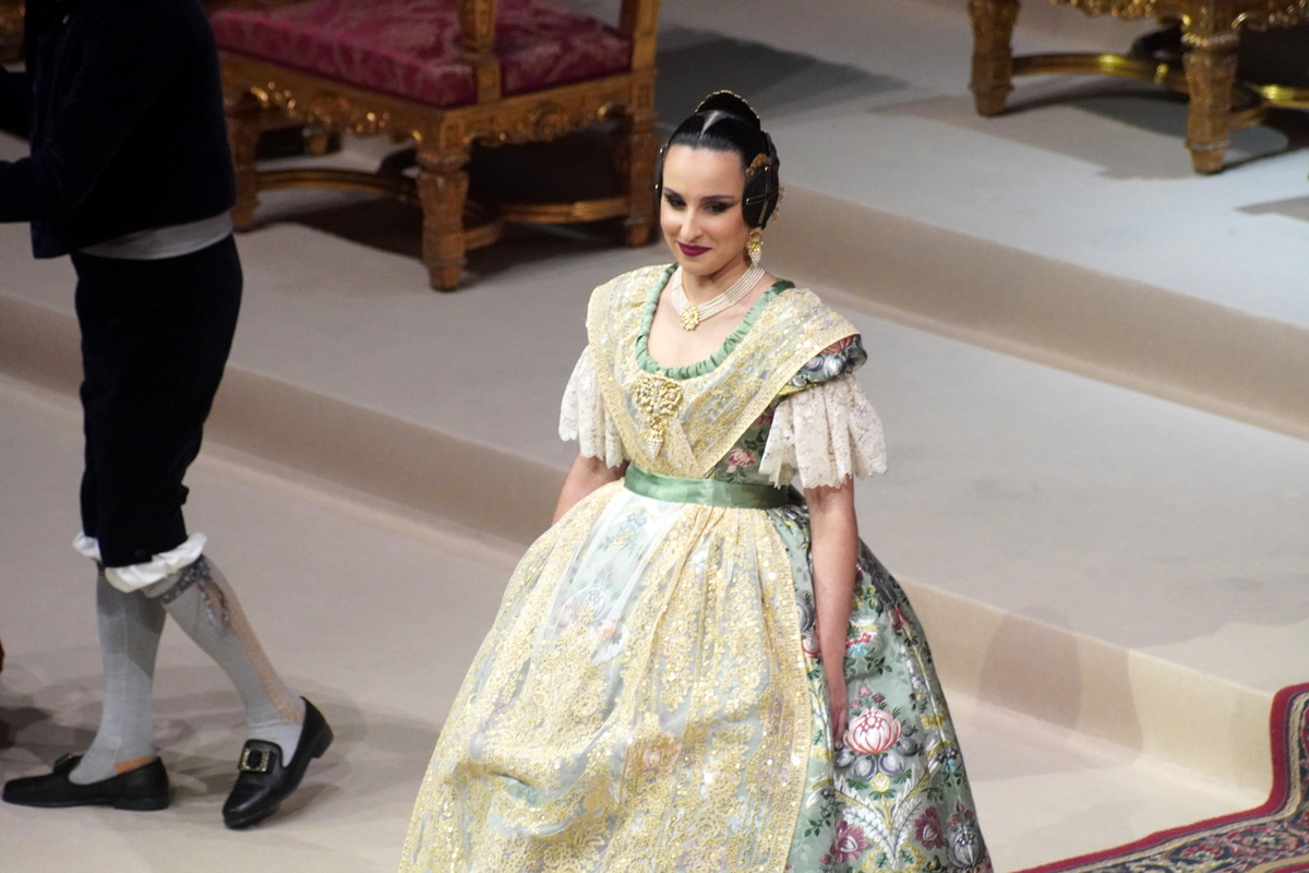 Exaltación de María Estela Arlandis como Fallera Mayor de Valencia 2024